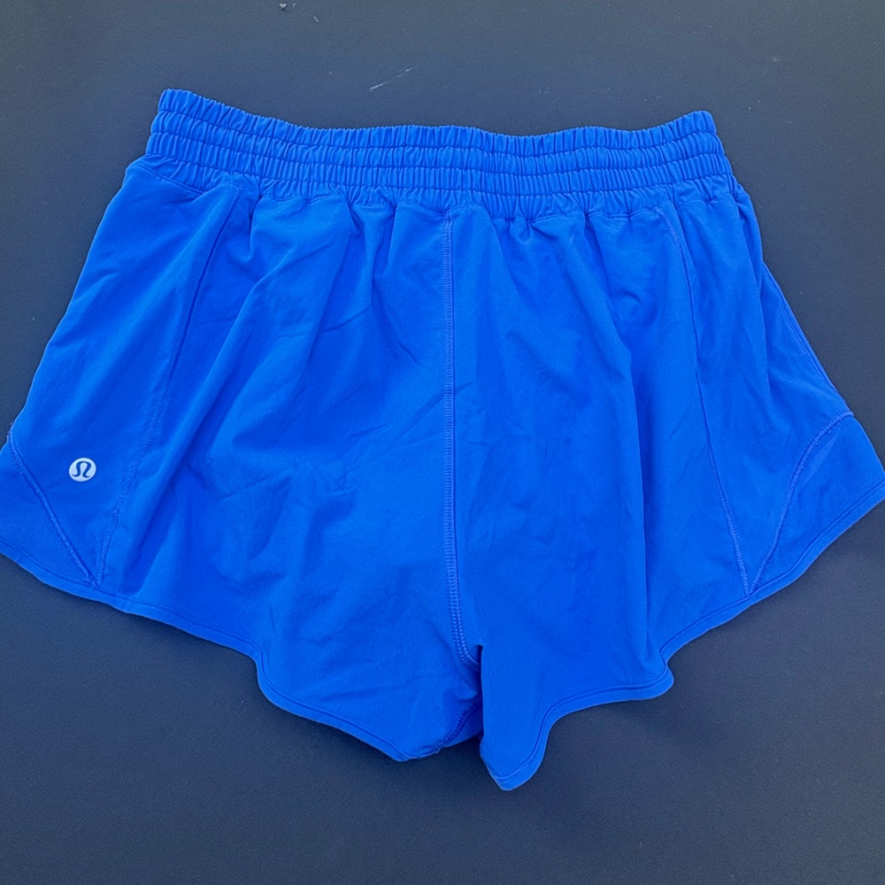lululemon Hotty hot high rise 2.5 in Blue Shorts 10